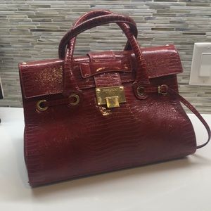 Jimmy Choo Embossed Leather Rosalie